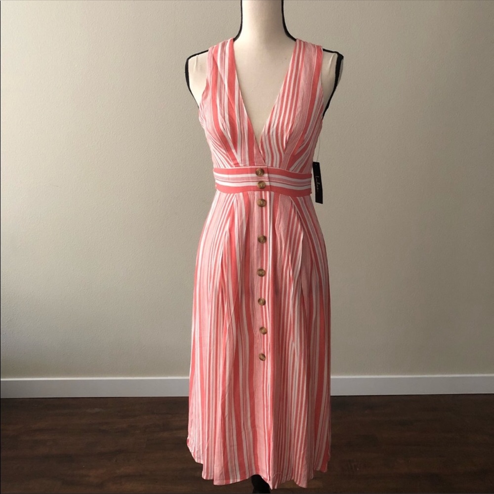 Lulus Striped Dress